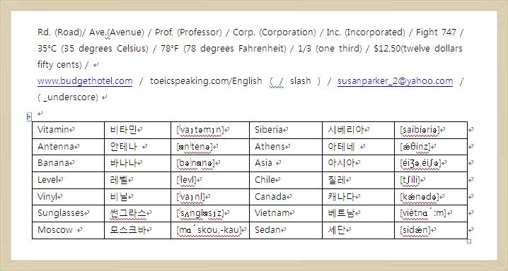 토익스피킹 파트1 공부법