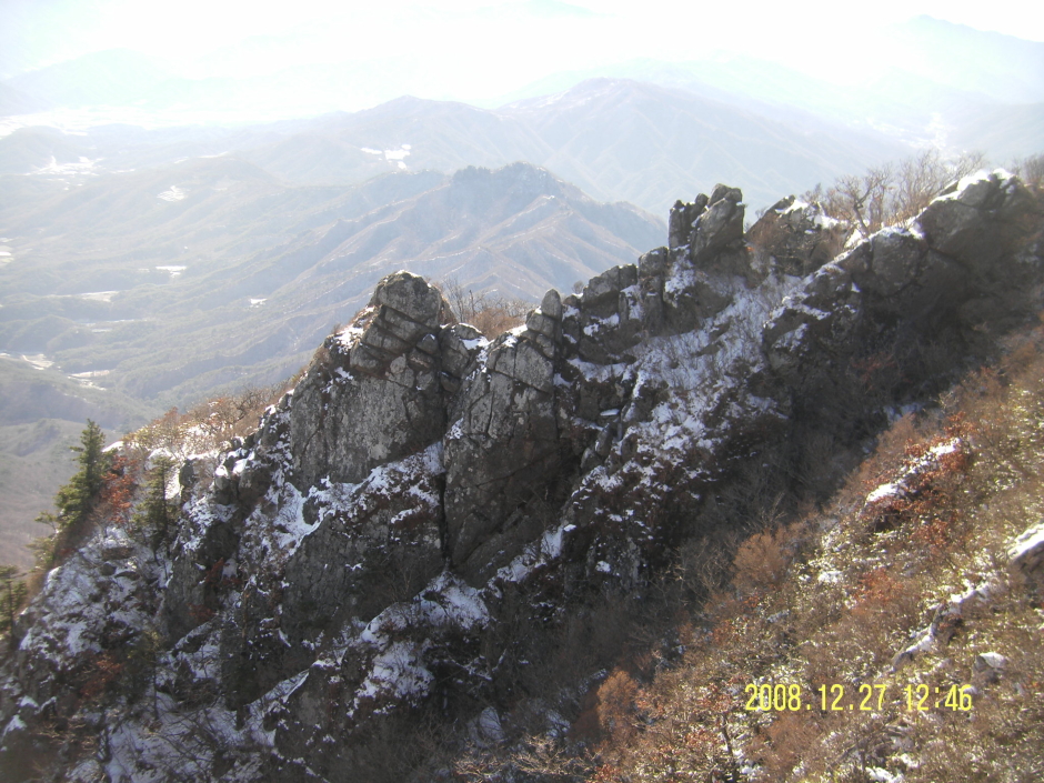 남덕유산(08.12.27.함양)