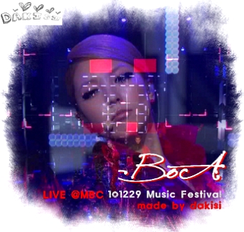 BoA LIVE @MBC 101231