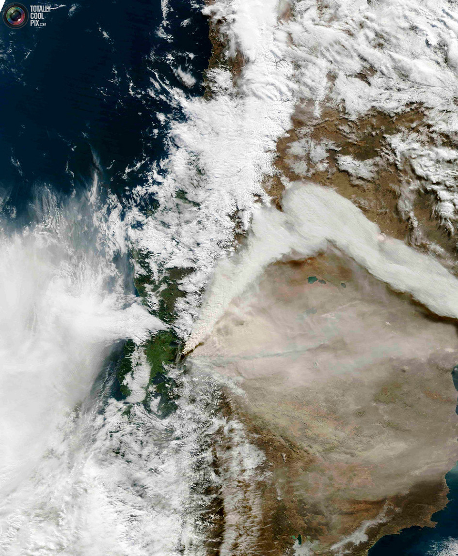 칠레 푸예우에 화산