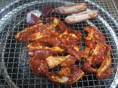 퇴골오리숯불구이 이미지