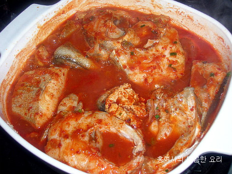 부드러운 대구의 화끈한 변신~매운 대구찜