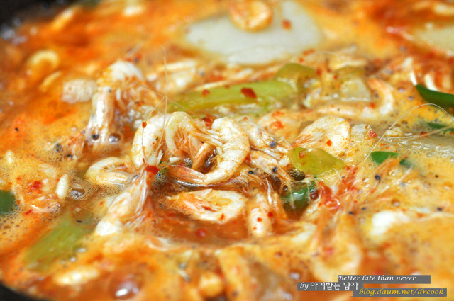 보리새우찌개
