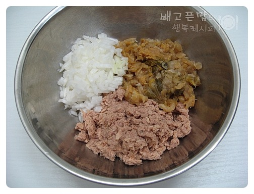 참치 김치 계란말이와 계란부침개