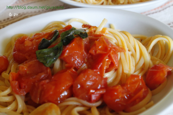 자연의 맛 그대로~~ 방울토마토 스파게티