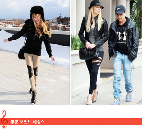 [쇼핑TIP] 봄레깅스 패션양말 코디법
