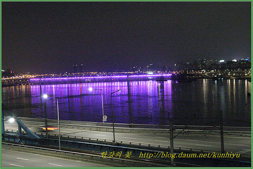 노을카페-한강의 꽃