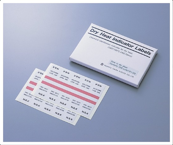건열라벨 ,DRY HEAT INDICATOR LABEL