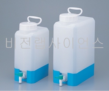 TAPERED JARS WITH SPIGOT PP ,경사면각형하구병(PP제) 