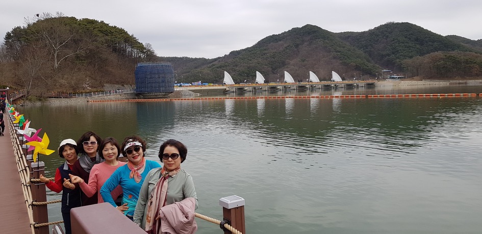 도고" 파라다이스 스파"즐기기 및 "예당저수지,출렁다리걷기(2019.4.5~6)