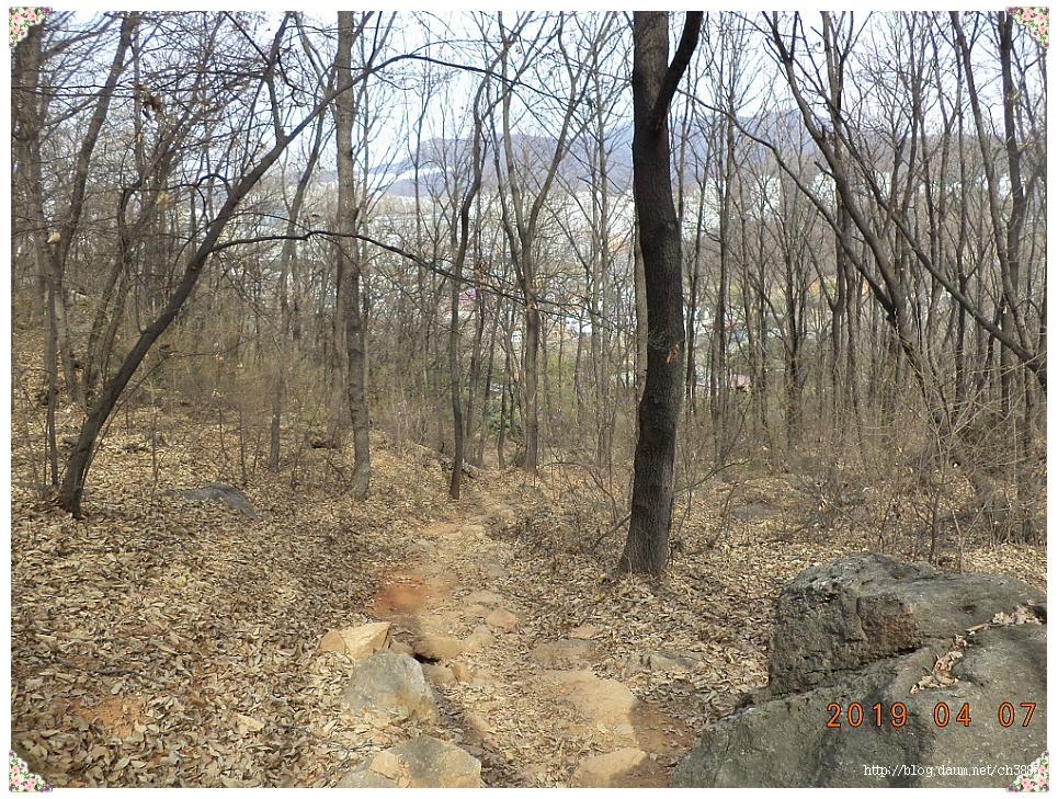 광명시 구름산(해발 240m)~가학산(해발 220m)