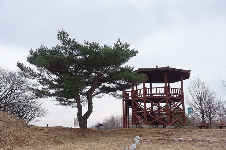 고성산 정상 전망대 이미지