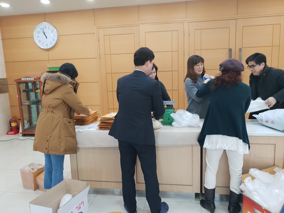 설명절, 떡국떡 전도, 전주동부교회