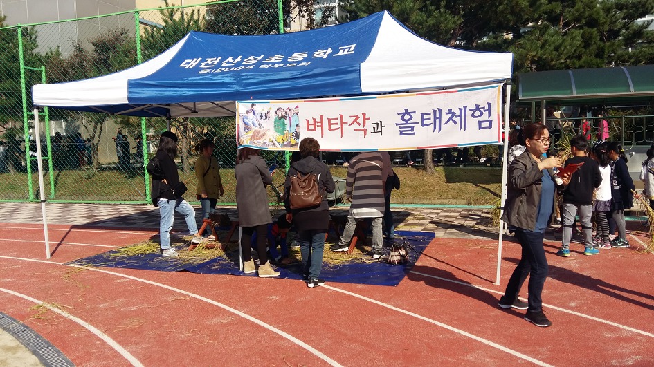 벼농사 수확 체험