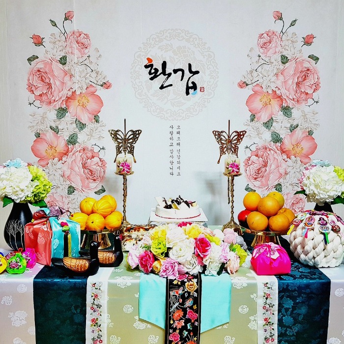 만수무강 환갑잔치상차림 ♥부모님 칠순잔치상차림 생신상 팔순잔치상차림 대여 꾸며요~(서울, 대구,수원, 부산,청주,대전,광주 강원도, 제주도 등~