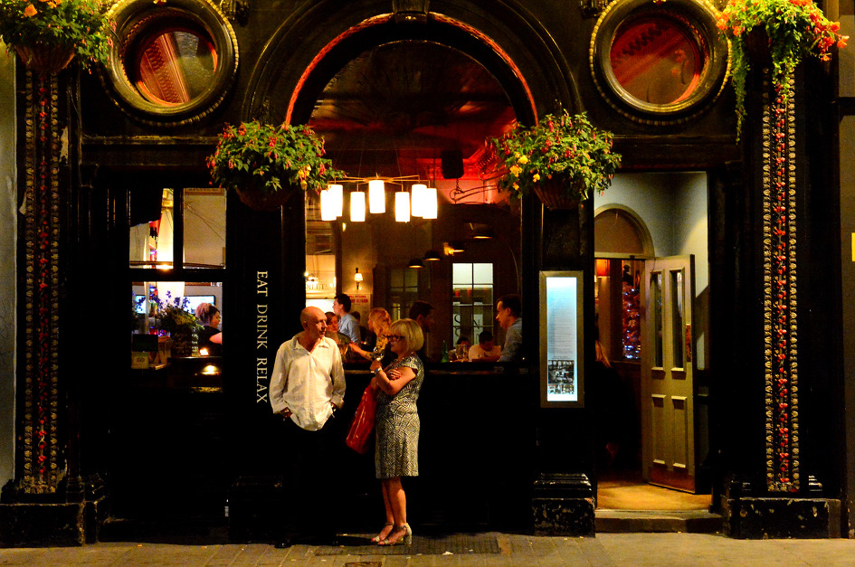 코벤트 가든 Covent Garden의 화려한 밤 거리~