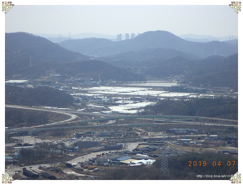 광명시 구름산(해발 240m)~가학산(해발 220m)